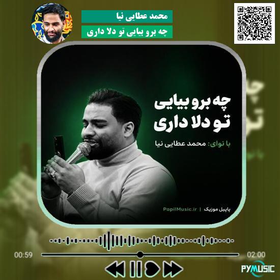 دانلود مداحی چه برو بیایی تو دلا داری محمد عطایی نیا